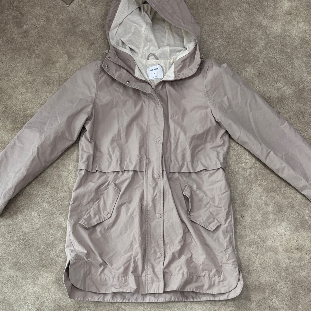 Old Navy Women's Tan Hooded Jacket